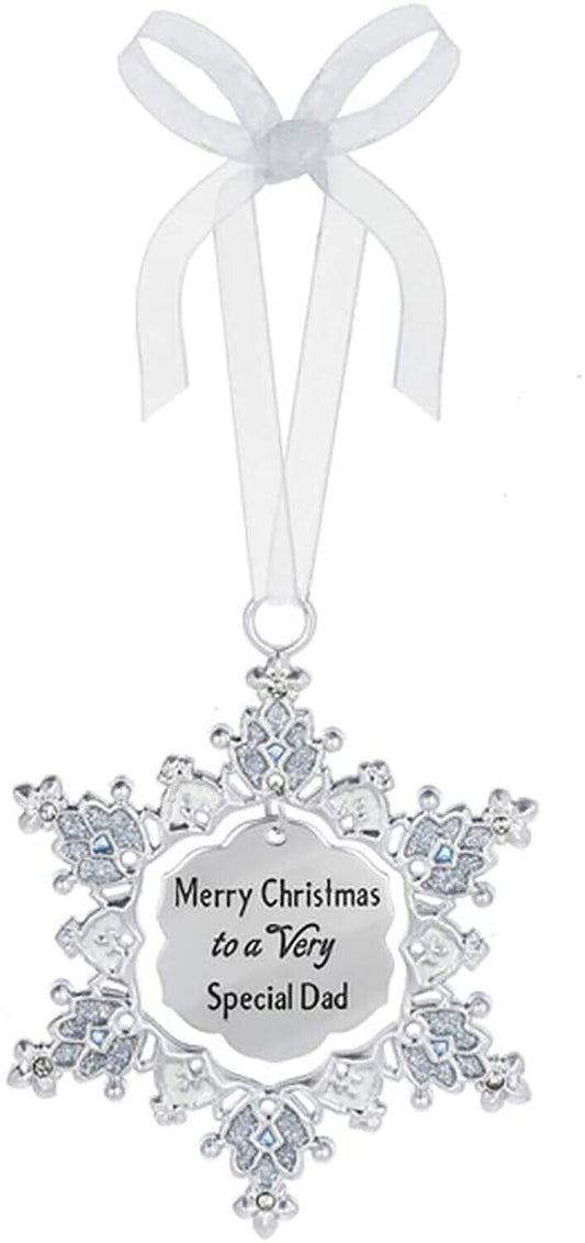 Ganz Merry Christmas to a Very Special Dad Zinc Decorative Hanging Ornament