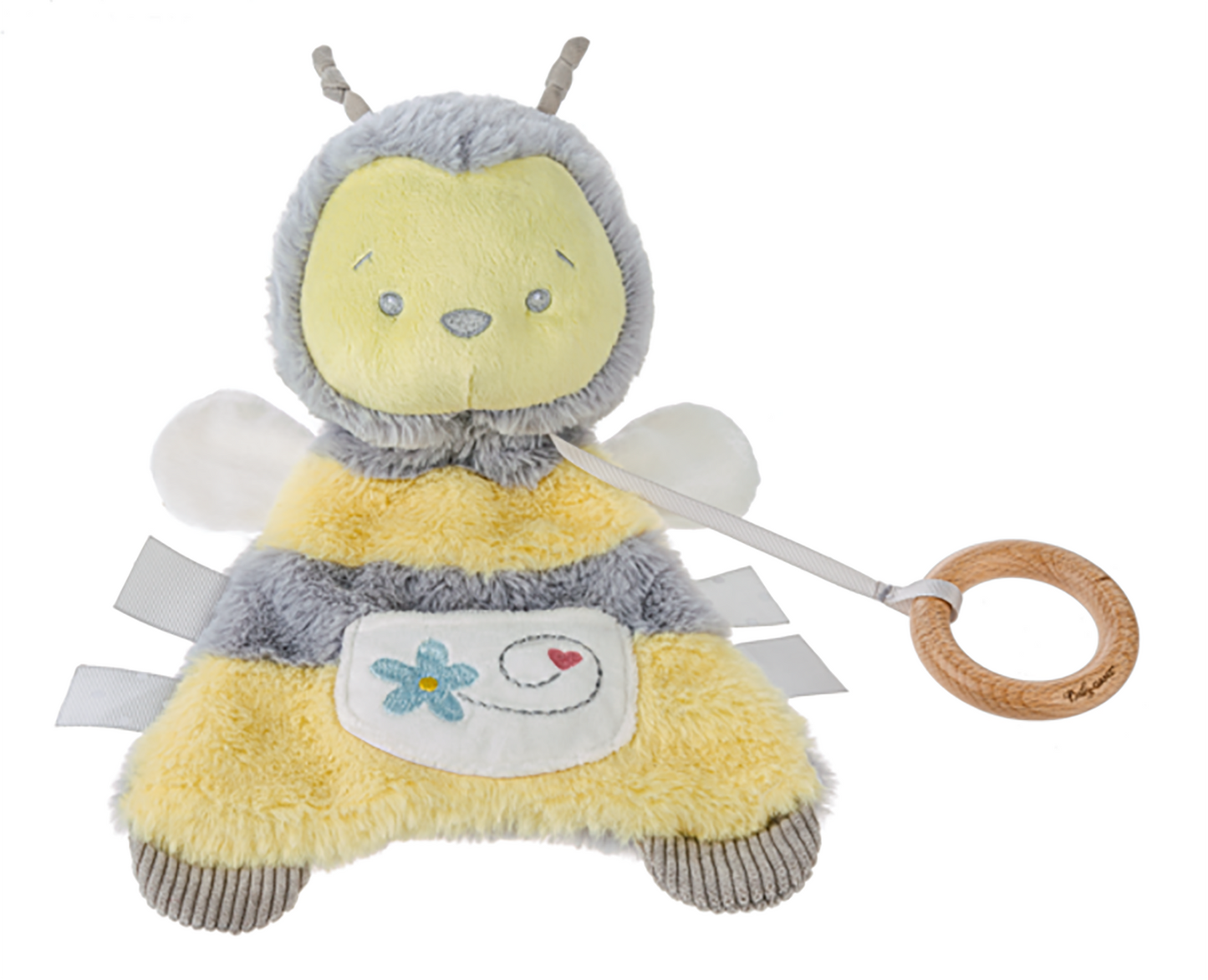 Baby Ganz Sweet As Can Bee Sensory Plush Stuffed Animal Toy 12"