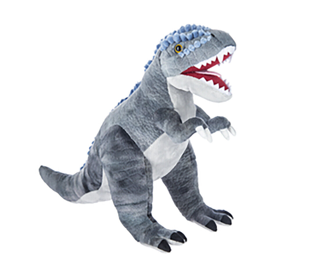 Ganz 15" Gray T-Rex Dinosaur Plush Toy Stuffed Animal