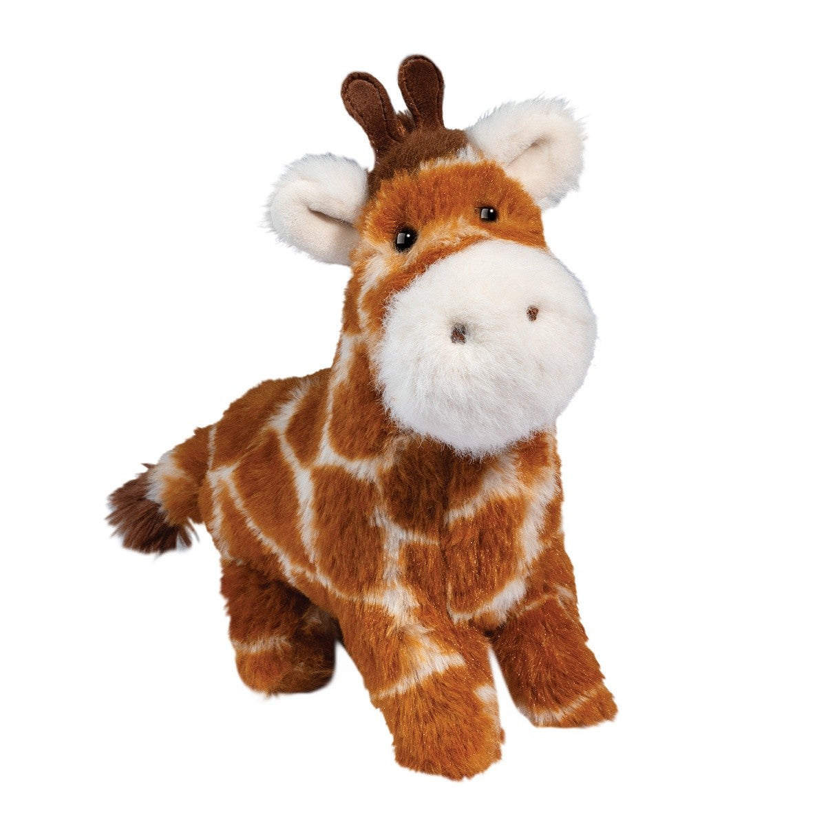 Douglas Toys George Giraffe Muzzle Plush Stuffed Animal Toy, 9" long