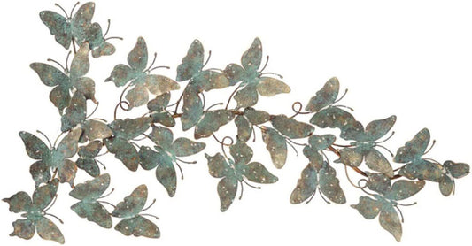 Ganz CG175036 Patina Butterfly Wall Decor, 32-inch Width