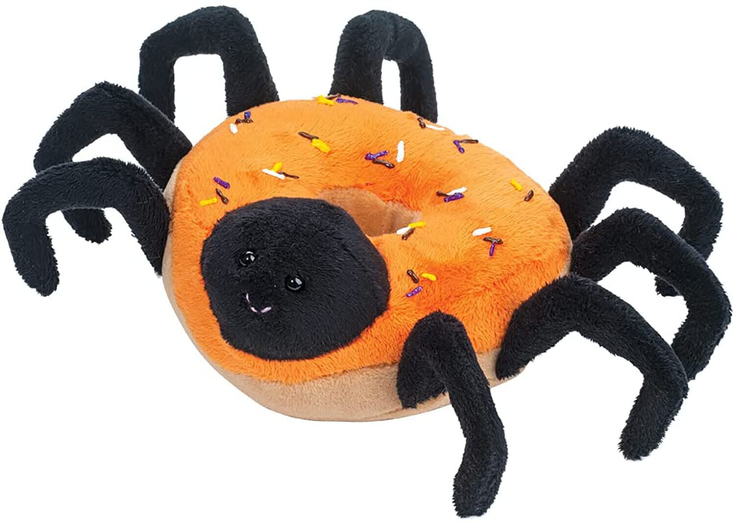 Douglas Halloween Spider Donut Plush Stuffed Animal, 5"