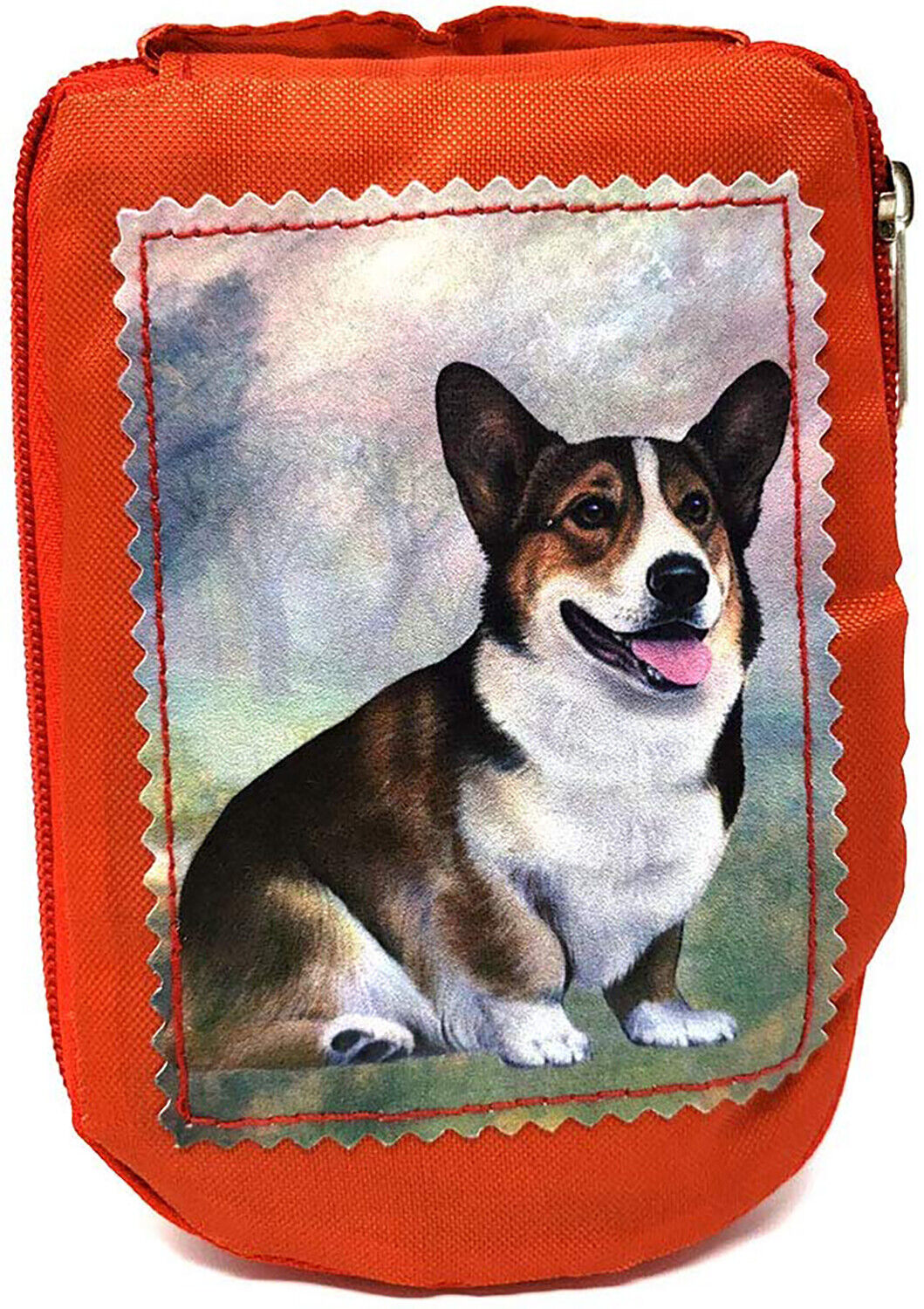 Welsh Corgi Foldable Tote Bag - Durable, Waterproof - Zippered Market Tote