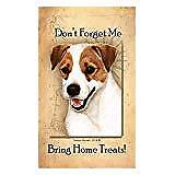 Jack Russell Terrier Dog Baggage Buddies Luggage Tag 4"