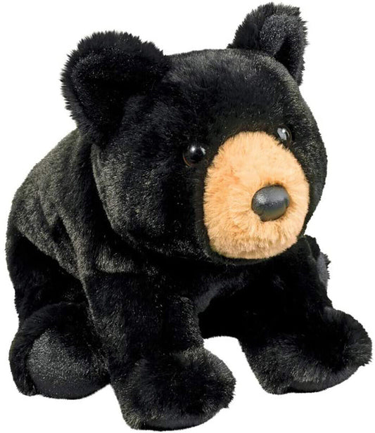Douglas Charlie Black Bear Cub Softie Plush Stuffed Animal, 11"