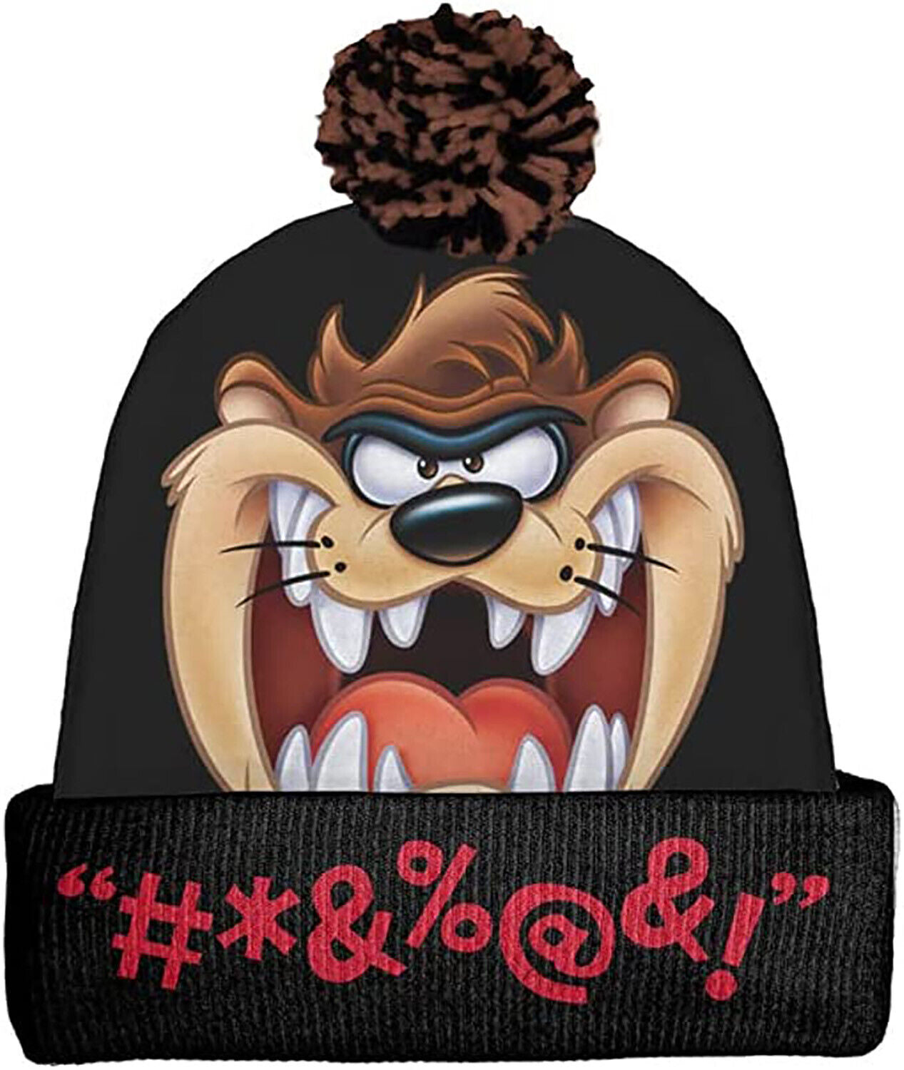 Spoontiques Winter Beanie Hat, Polyester, One Size Fits Most - Taz
