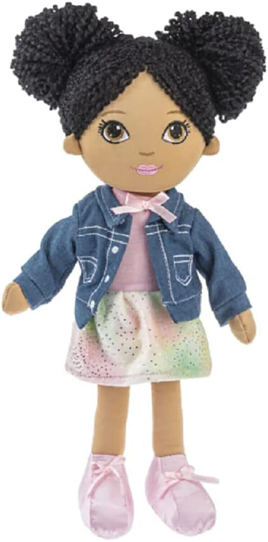 Girls Fun and Trendy This is Me! Nora Ethnic Plush Toy Doll, 12" (H14943)