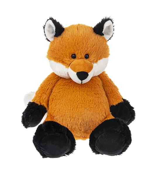 Ganz Schlumpy Orange Fox Floppy Plush Stuffed Animal Toy, 12"