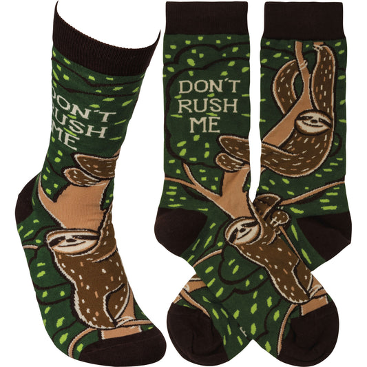 Primitives by Kathy Socks - Don't Rush Me Sloth