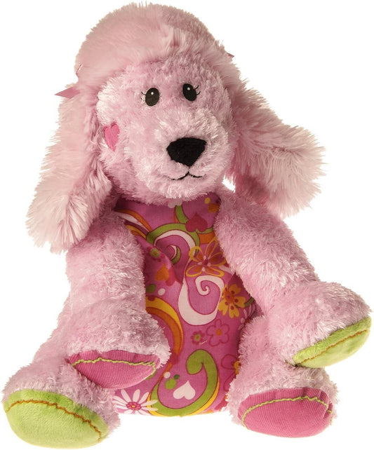 Mary Meyer Cheery Cheeks Prissy Pink Poodle 12" Plush Stuffed Animal Toy