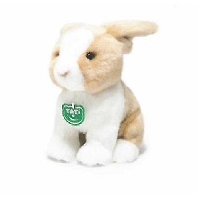 Trudi Tati Sitting Beige Tan Bunny Rabbit  Plush Stuffed Animal 10 inches