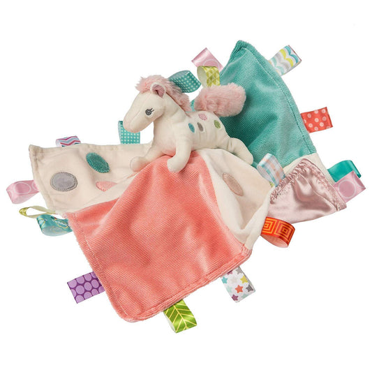 Mary Meyer Taggies Soothing Sensory Stuffed Animal Security Blanket, Painted