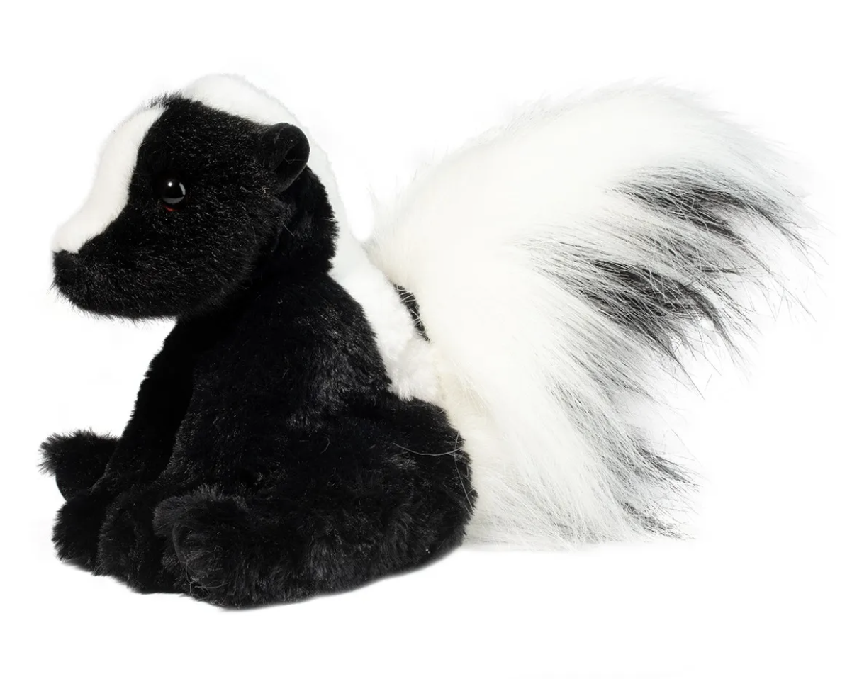 Douglas Odie Skunk Plush Stuffed Animal Toy, 9"