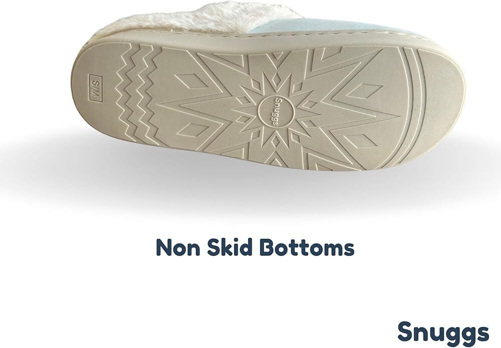 E&S Pets Boxer Snugg Slippers for Pet Lovers - Fuzzy Memory Foam, S/M
