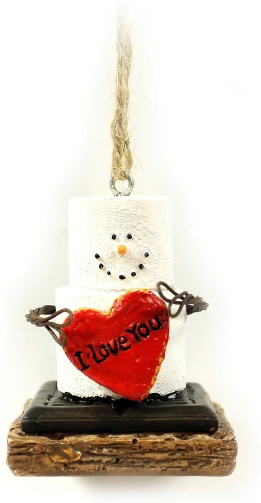 Midwest-CBK S'Mores I Love You Heart Christmas/Valentine's Day/Everyday Ornament