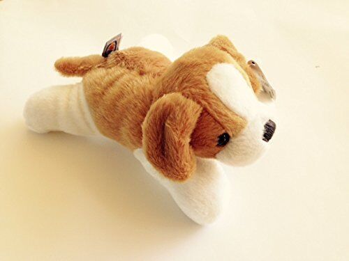 Mary Meyer Pesky Pups - Tan and White Pup, 8"