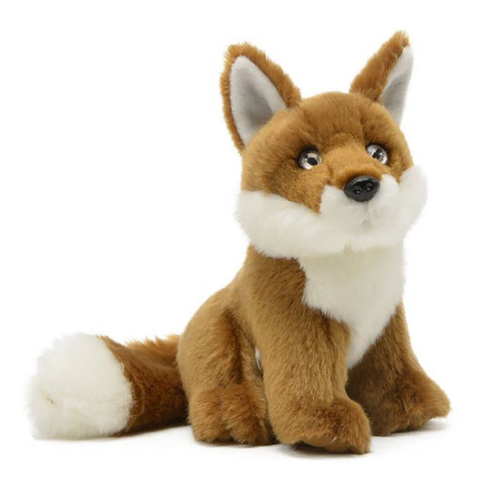 Unipak Plush Stuffed Animal Classic Friends Fox with Large Ears 7"