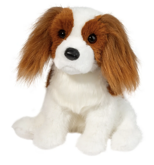 Douglas Kingsley Cavalier King Charles Spaniel Plush Stuffed Animal, 9" sitting