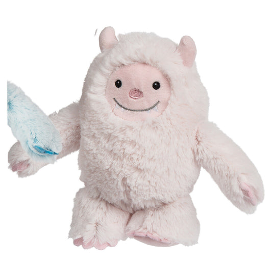 Mary Meyer FabFuzz Pink Sketti Yeti Plush Toy, 6"