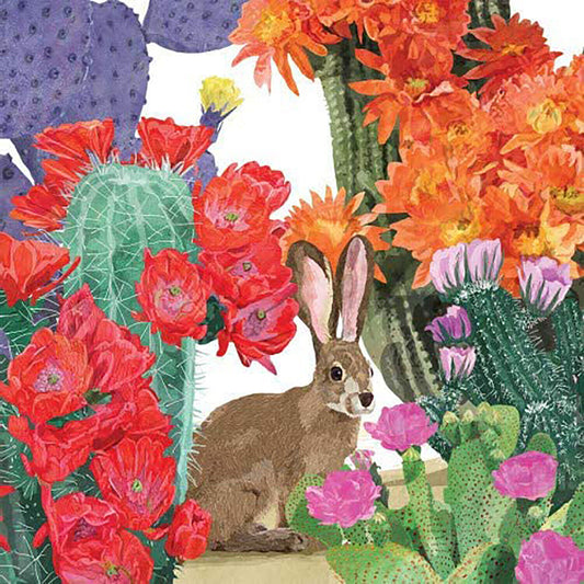 Paperproducts Design Mojave Beverage Napkin, 5" x 5", Two Can Art