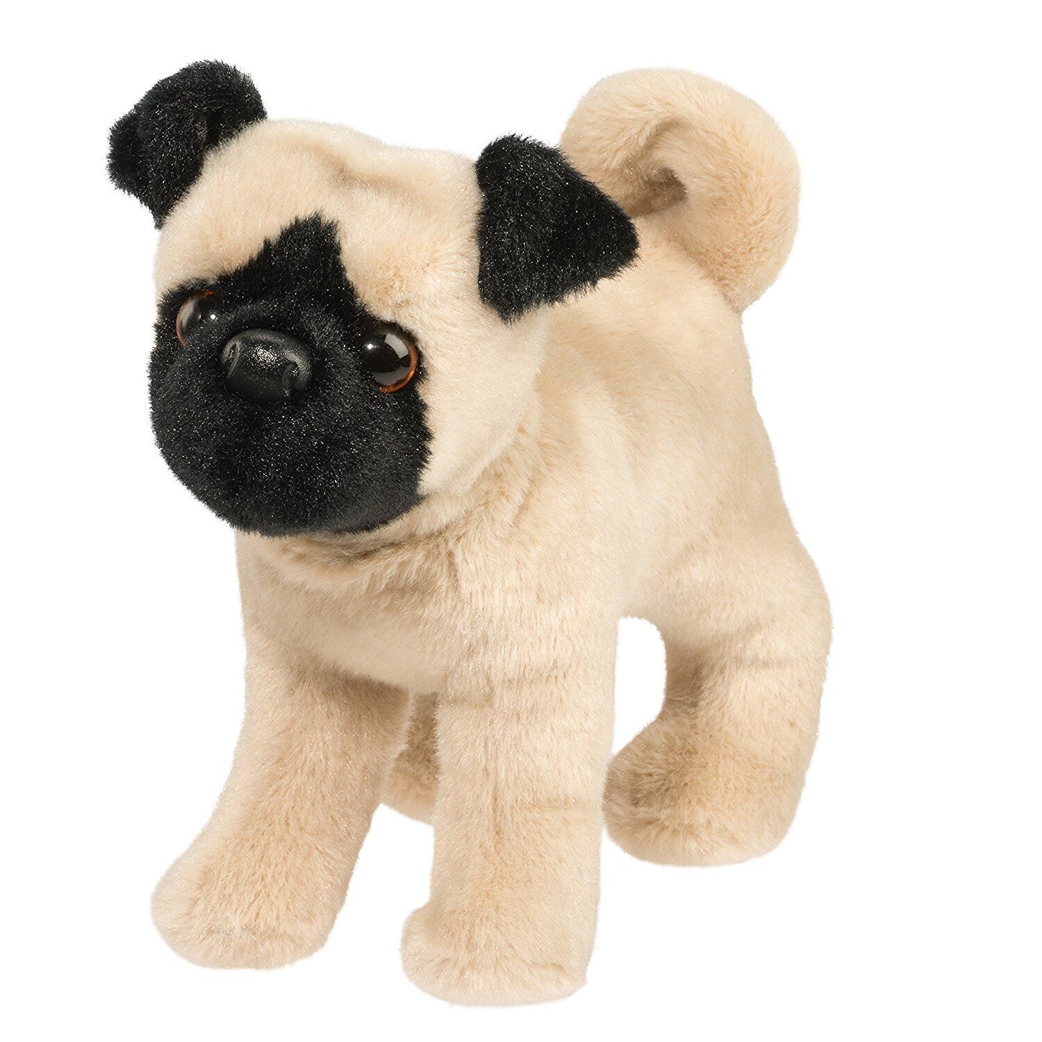 Douglas Hamilton Pug Plush Stuffed Animal Toy, 8"