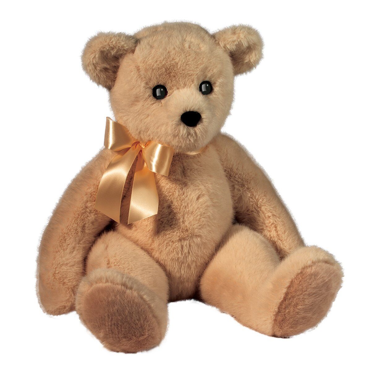 Douglas Toys Large Graham Golden Brown Bear Plush Stuffed Animal Toy, 15"