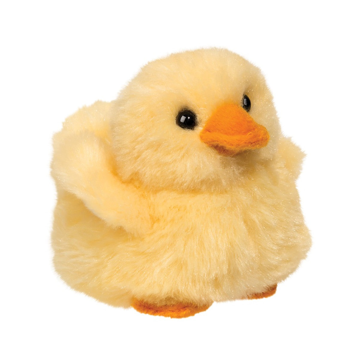 Douglas Millie Yellow Duck with Quacking Sound Stuffed Animal Toy, 4"