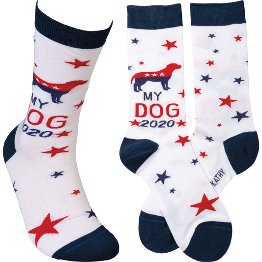 Primitives By Kathy Socks - My Dog 2020 (One Size Fits Most)