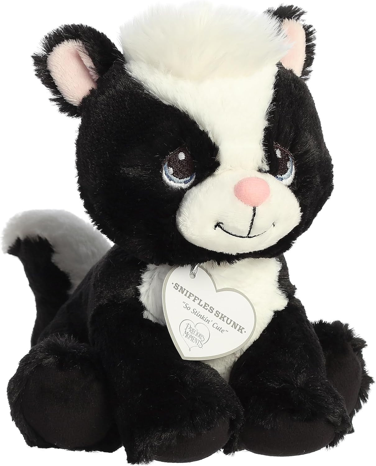 Aurora® Adorable Precious Moments™ Sniffles Skunk Stuffed Animal Toy, 8.5 inches