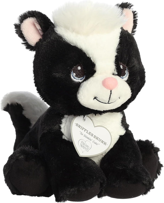 Aurora® Adorable Precious Moments™ Sniffles Skunk Stuffed Animal Toy, 8.5 inches