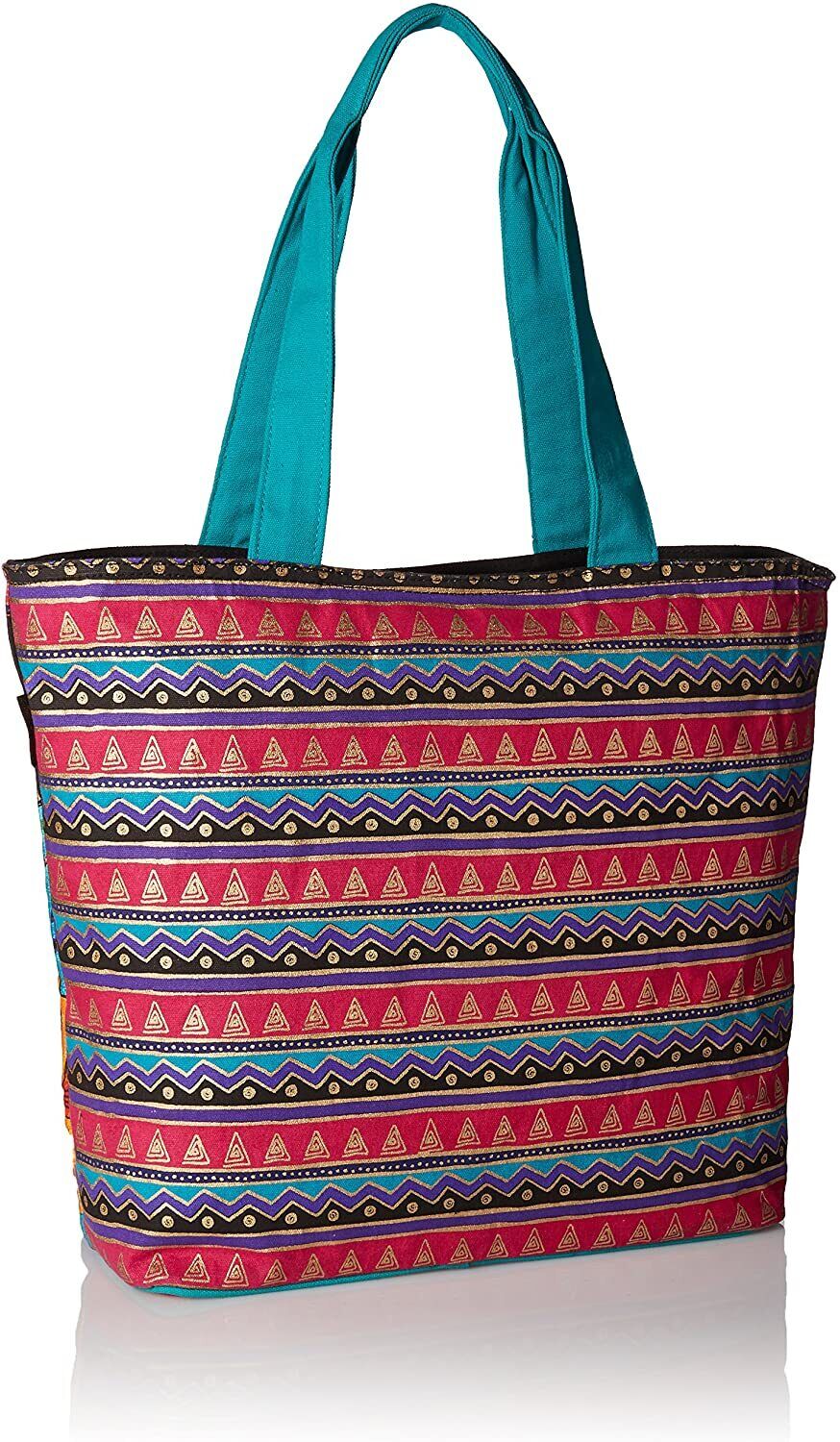 Laurel Burch (LB5230) Shoulder Tote Zipper Top 19 x 6 x 15-Inch, Fantasticats
