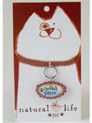 Pet Collar Charm "SPOILED ROTTEN" from Natural Life