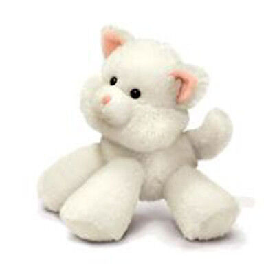 Stuffed Plush White Kitty Snug-A-Luvs 8.5" by Russ Berrie