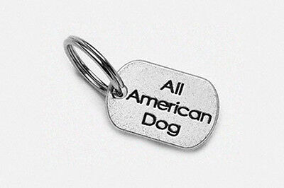 Big Paw Designs Dog Cat Pet Collar Charm All American Dog Pewter made in USA