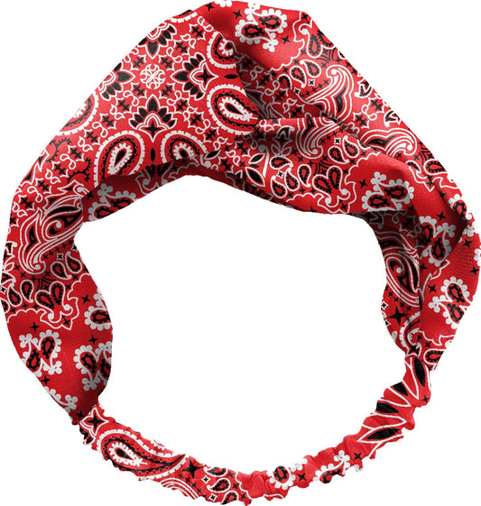 Spoontiques Printed Fabric, Knotted Hair HeadBand for Everyday, Bandana Print