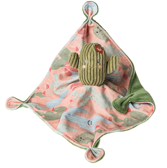 Mary Meyer Soothie Security Blanket, 10 X 10", Sweet Cactus