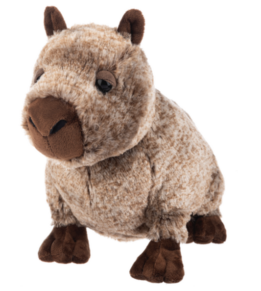 Hands on Ganz Tan Chico Capybara Plush Stuffed Animal Toy, 10"