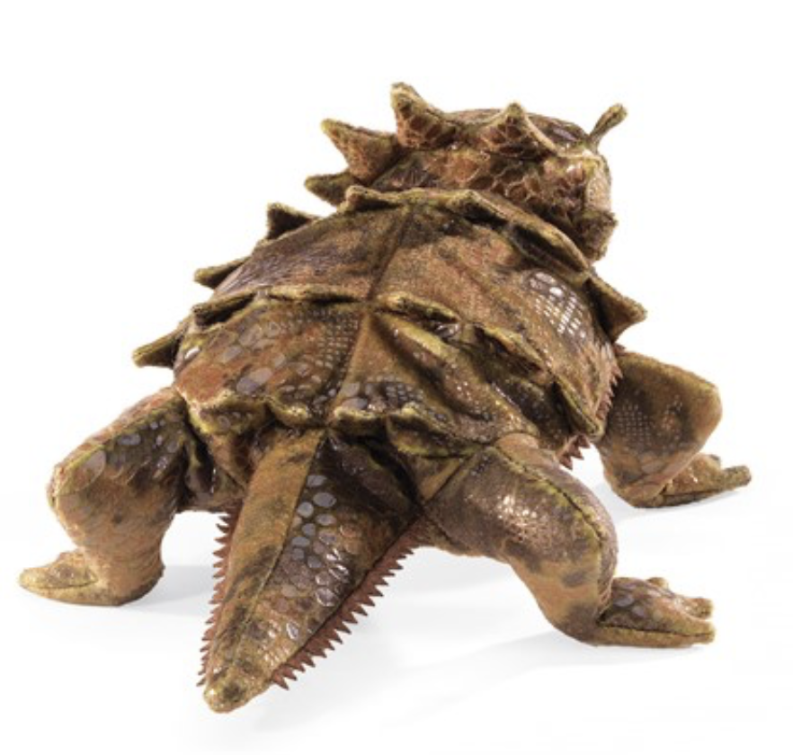 Folkmanis Horned Lizard Hand Puppet