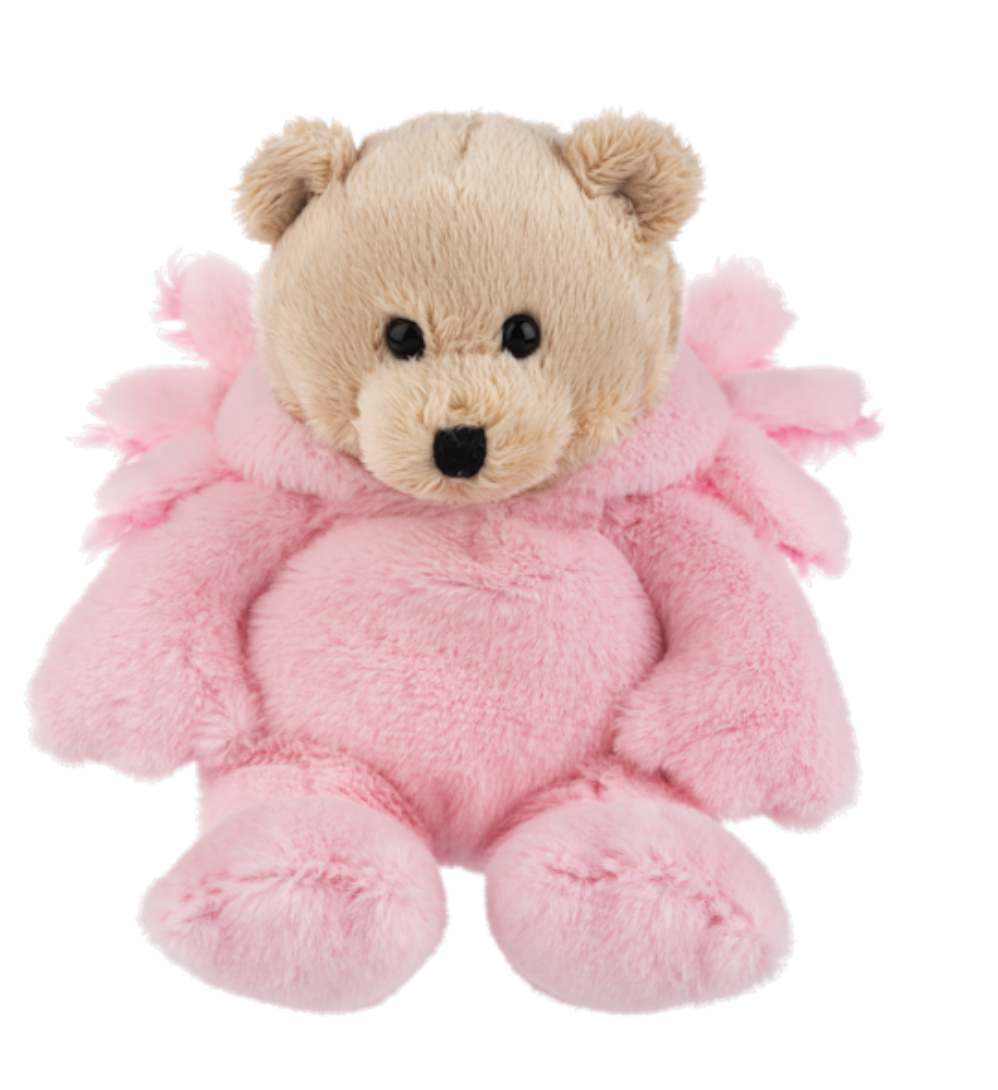Ganz Wee Bears Pink Axolotl Costume Plush Stuffed Animal Toy, 6"