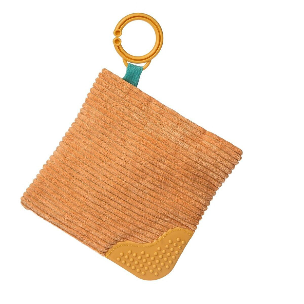 Mary Meyer Crinkle Me Toy with Baby Paper & Squeaker, 6 x 6", Mookie Monster