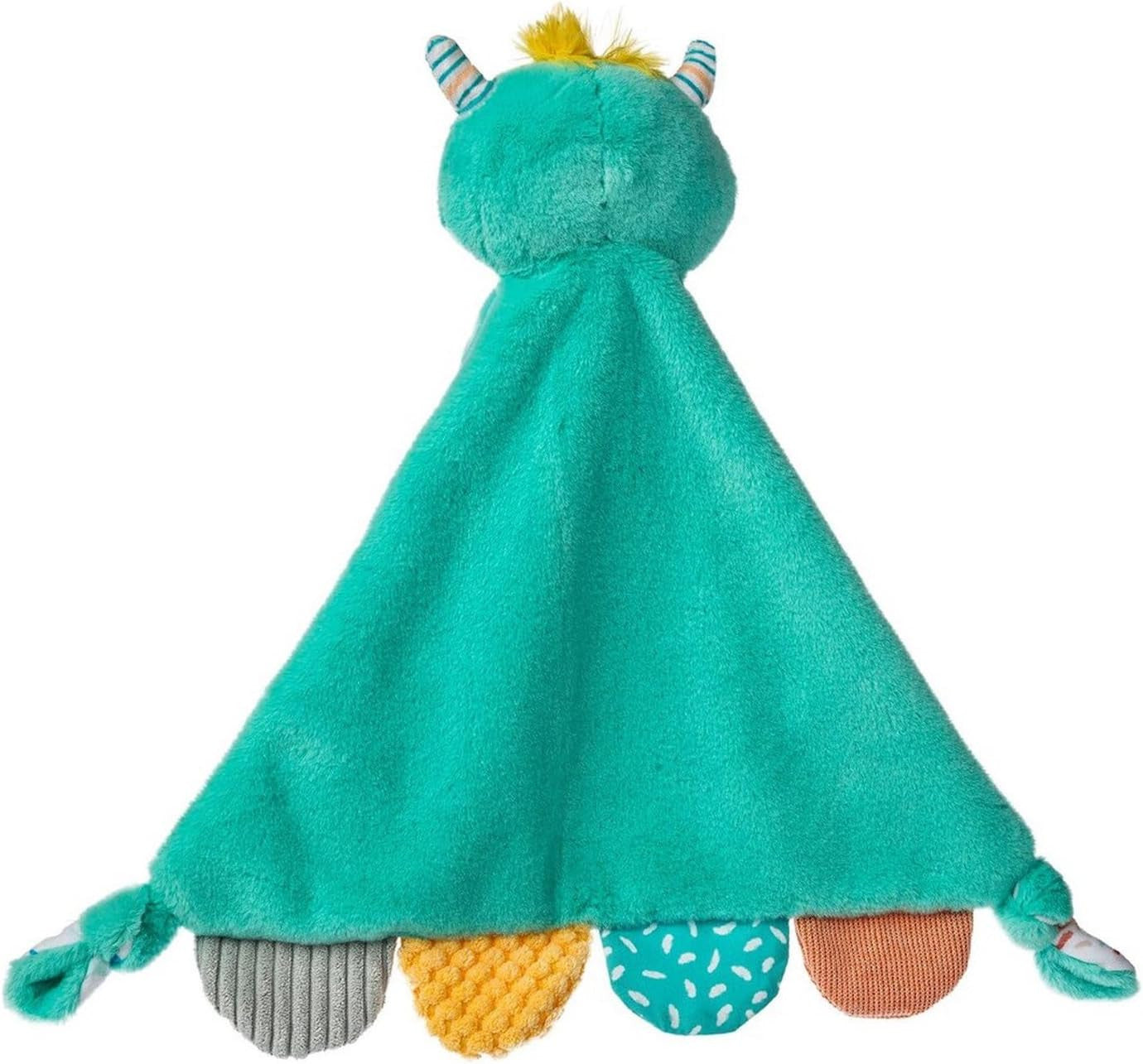Mary Meyer Activity Blanket Plush Soft Snuggle Toy, 12-Inches, Mookie Monster