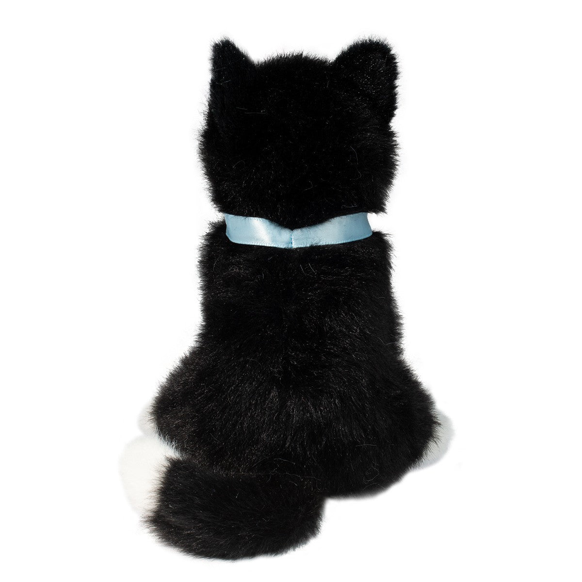 Douglas Toys Mini Black & White Tuxedo Cat Plush Stuffed Animal Toy, 6"