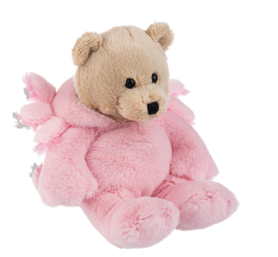 Ganz Wee Bears Pink Axolotl Costume Plush Stuffed Animal Toy, 6"