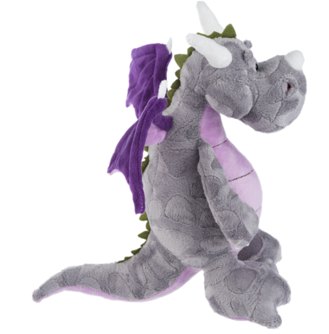 Ganz Dream Dragon Purple & Gray w Wings Plush Stuffed Animal Toy,  12"  - Blaze