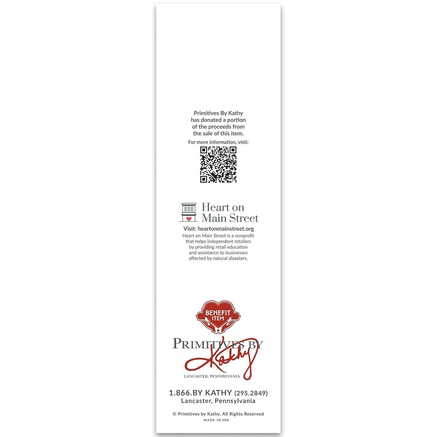 Primitives by Kathy - "Find What Brings You Joy and Buy It" List Pad