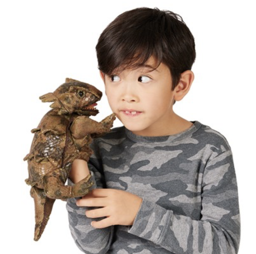 Folkmanis Horned Lizard Hand Puppet