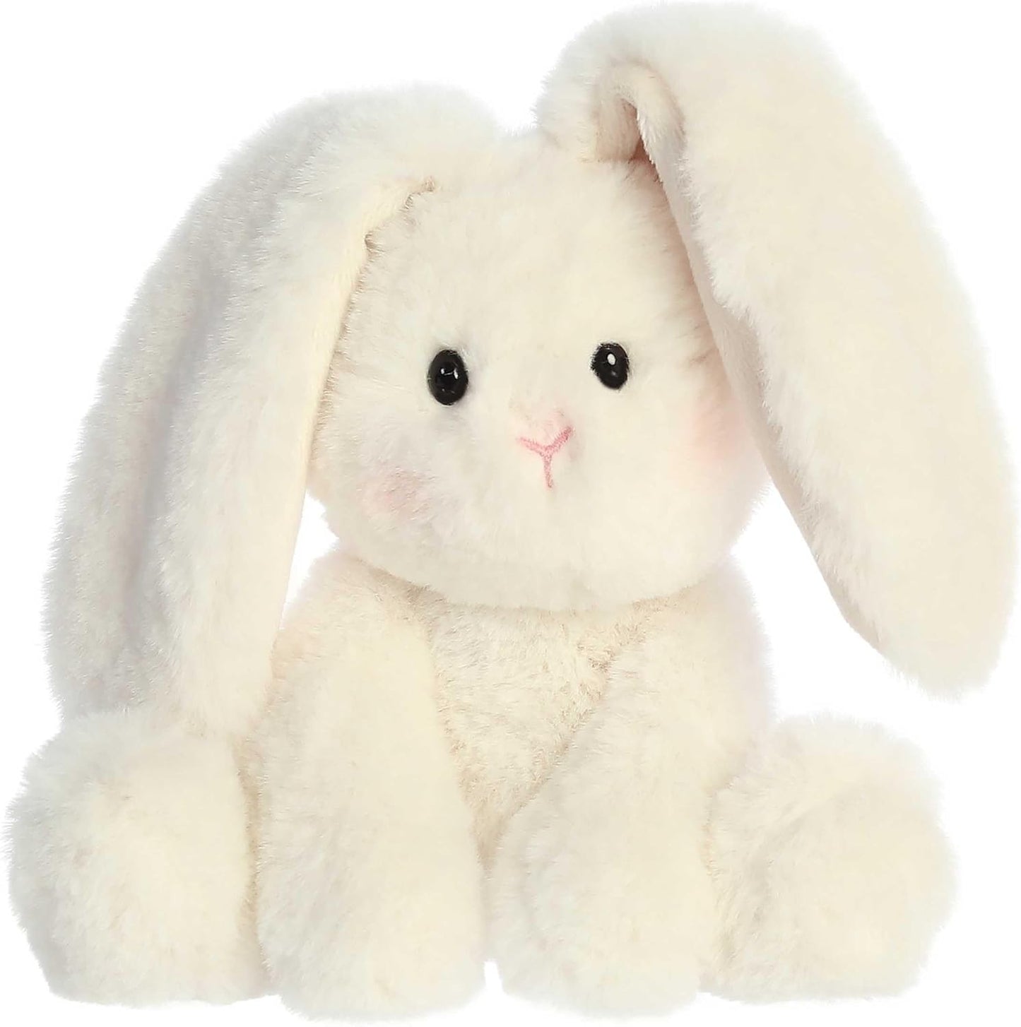 Aurora® Candy Cottontail Bunny Cream Plush Stuffed Animal Toy, 9 inches