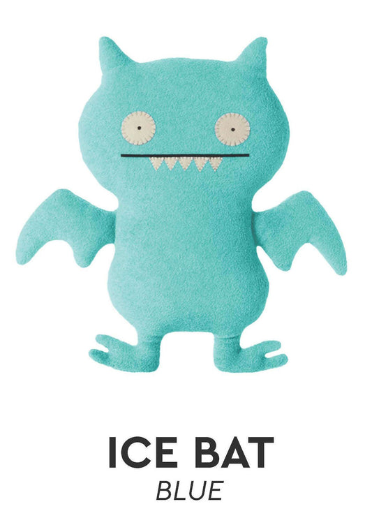 Classic Plush Ugly Doll, Ice Bat Blue 12" Stuffed Animal Toy