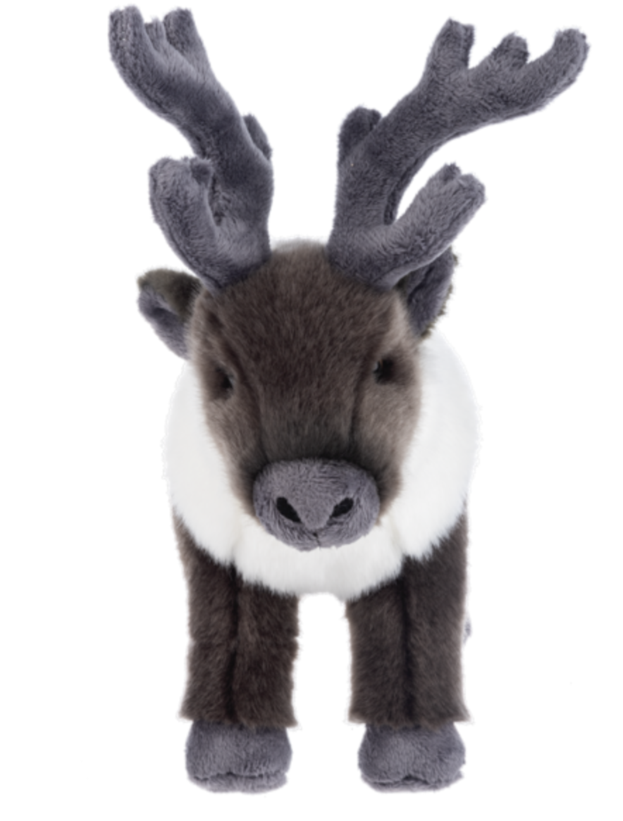 Ganz Heritage Collection Reindeer Plush Stuffed Animal Toy, 12"