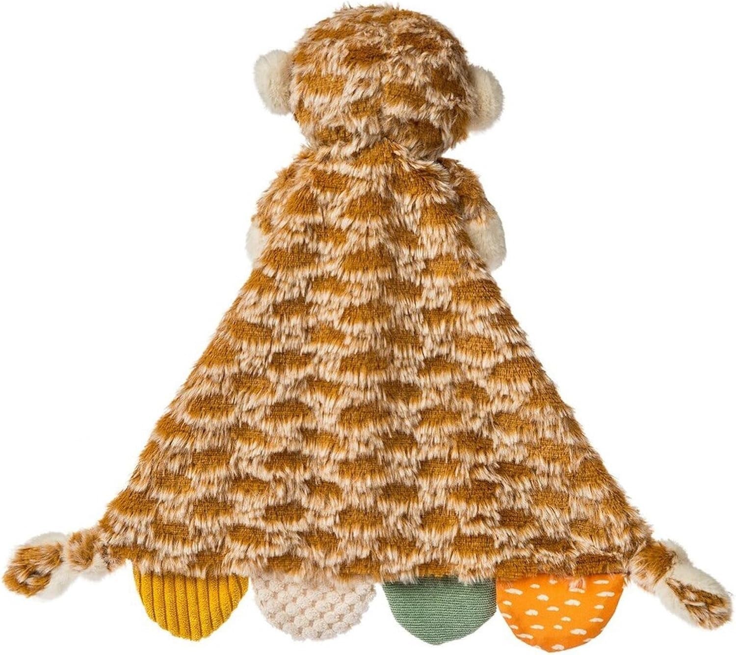 Mary Meyer Stuffed Animal Lovey Security Blanket, 13 x 9", Afrique Monkey